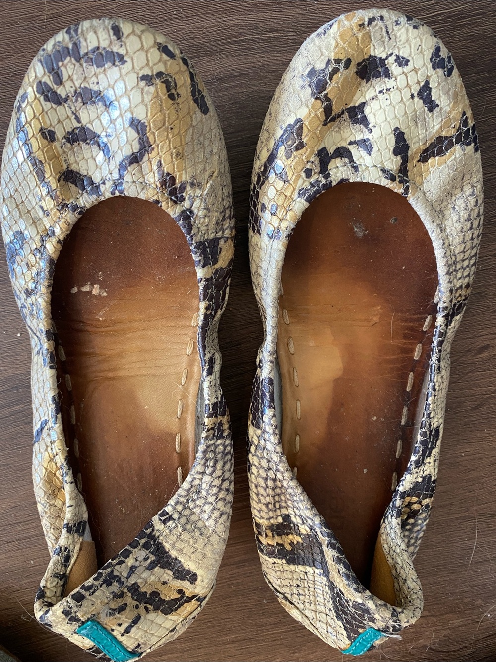 Sand Snake Tieks size 7